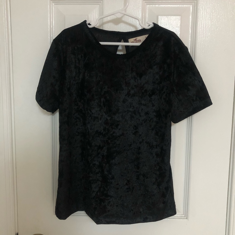 VELVET Keyhole Back Crop Top